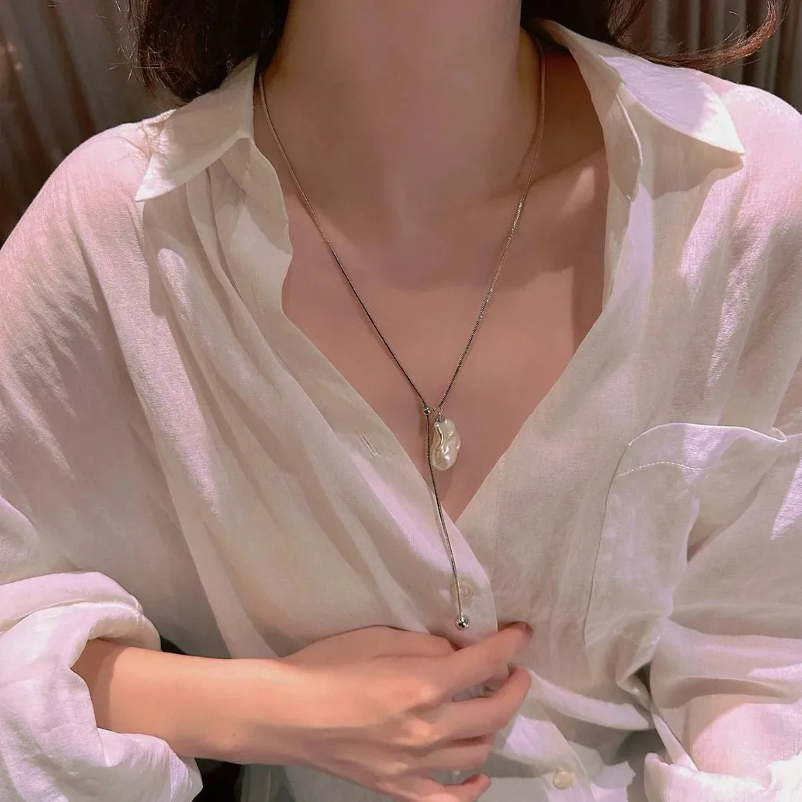 Baroque Pearls Necklace