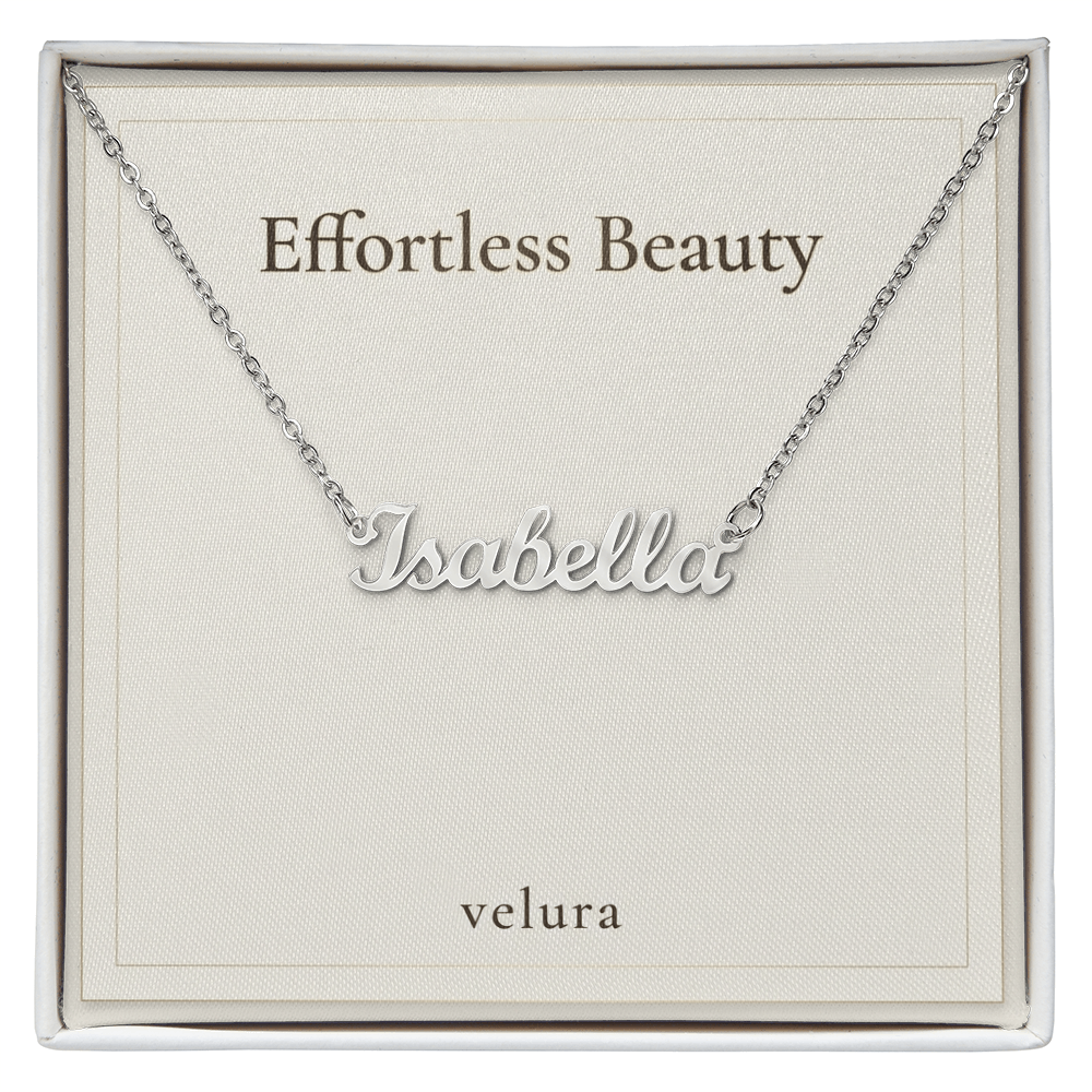 The Signature Nameplate Necklace