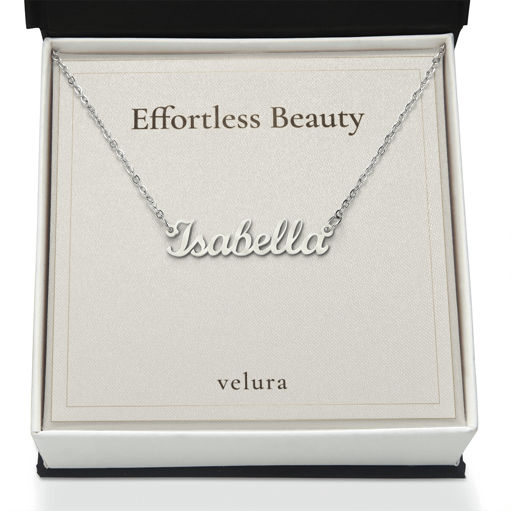 The Signature Nameplate Necklace