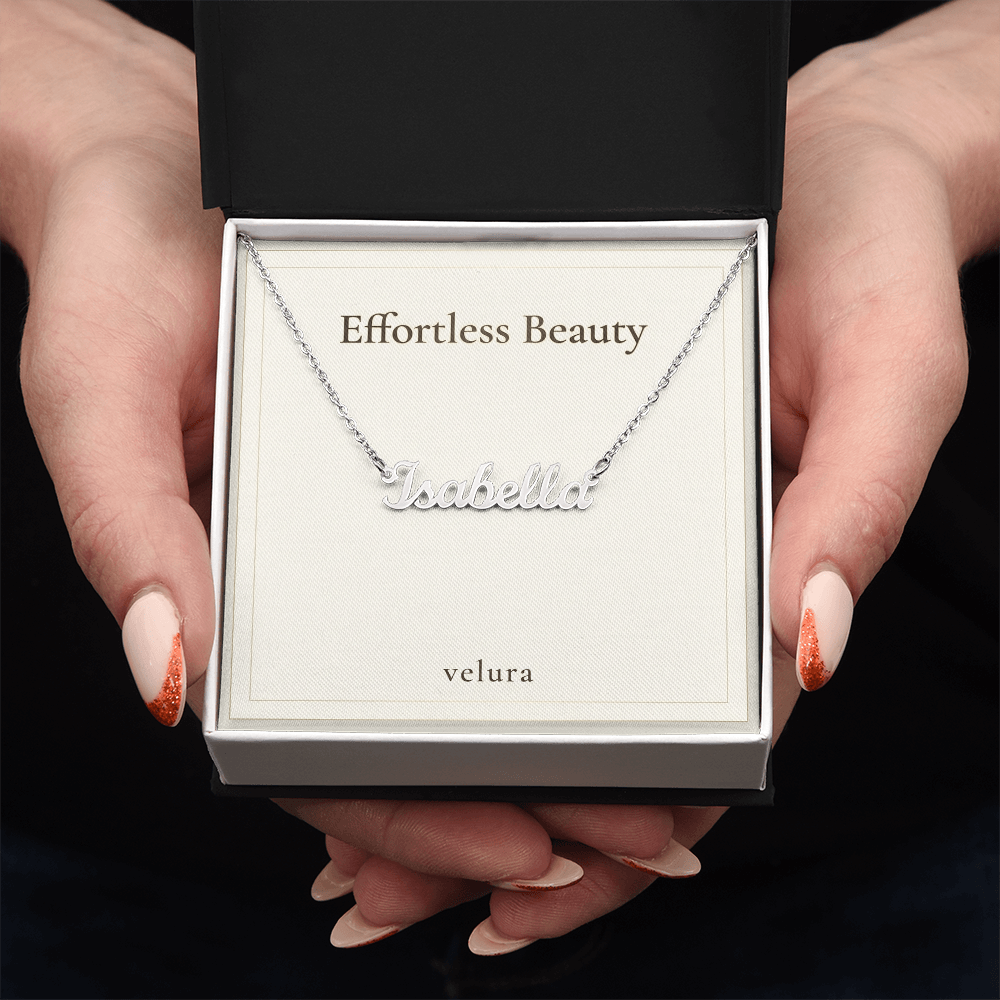 The Signature Nameplate Necklace