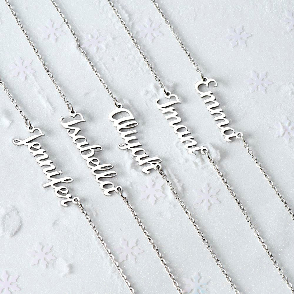 The Signature Nameplate Necklace