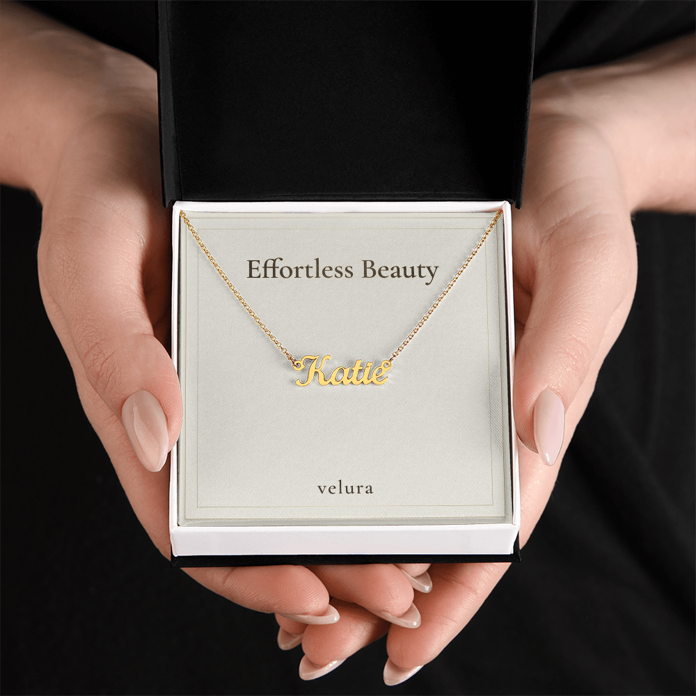 The Signature Nameplate Necklace