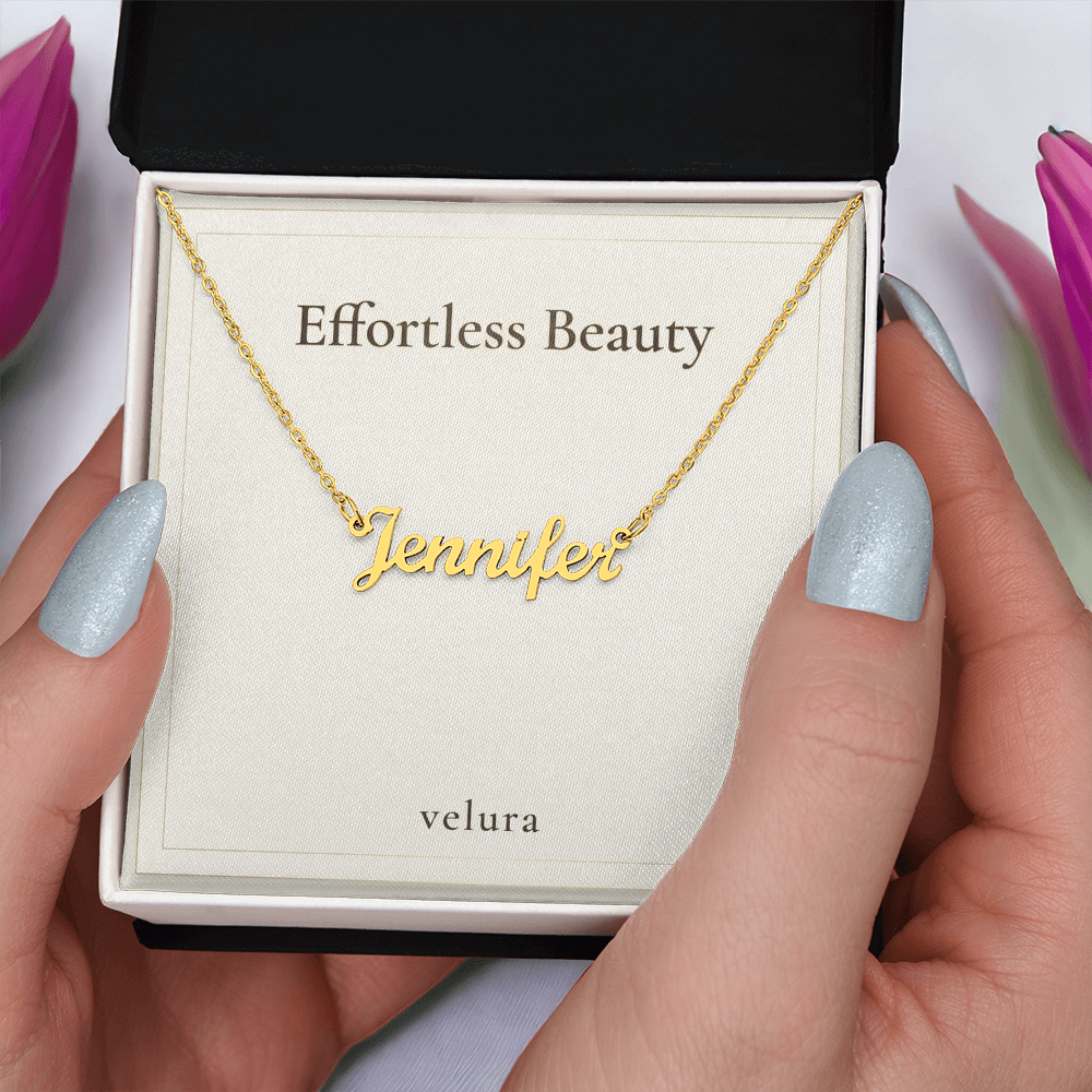 The Signature Nameplate Necklace