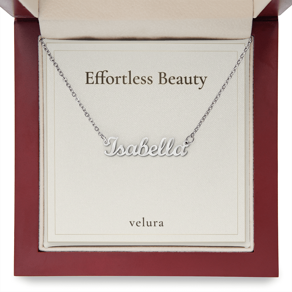 The Signature Nameplate Necklace