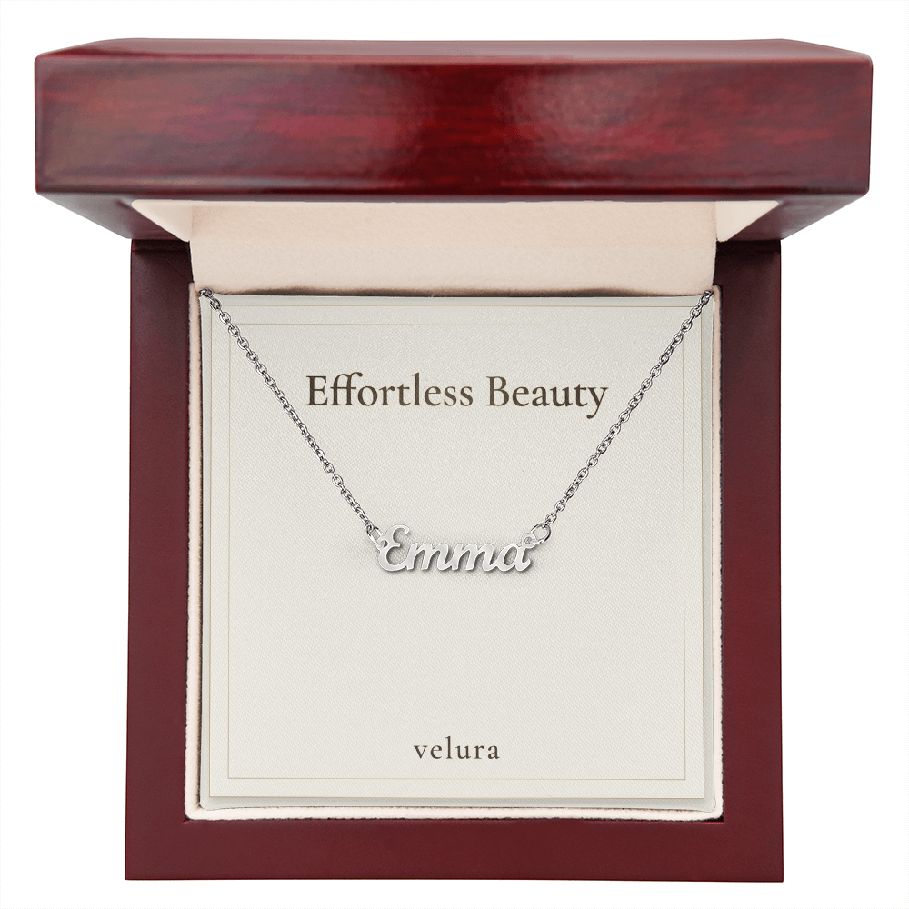 The Signature Nameplate Necklace