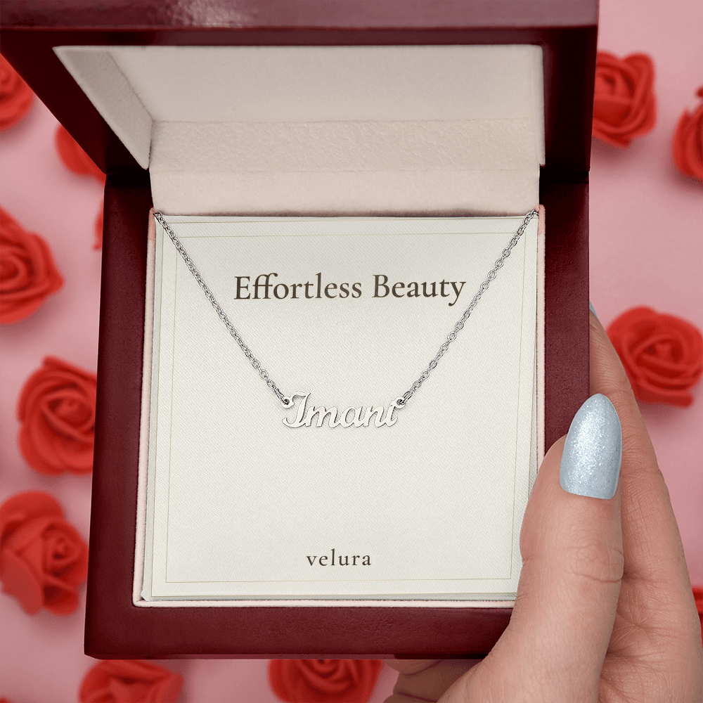 The Signature Nameplate Necklace