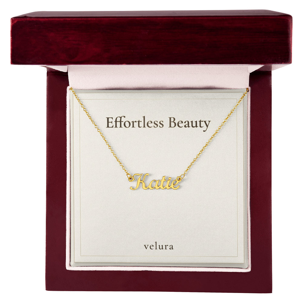 The Signature Nameplate Necklace