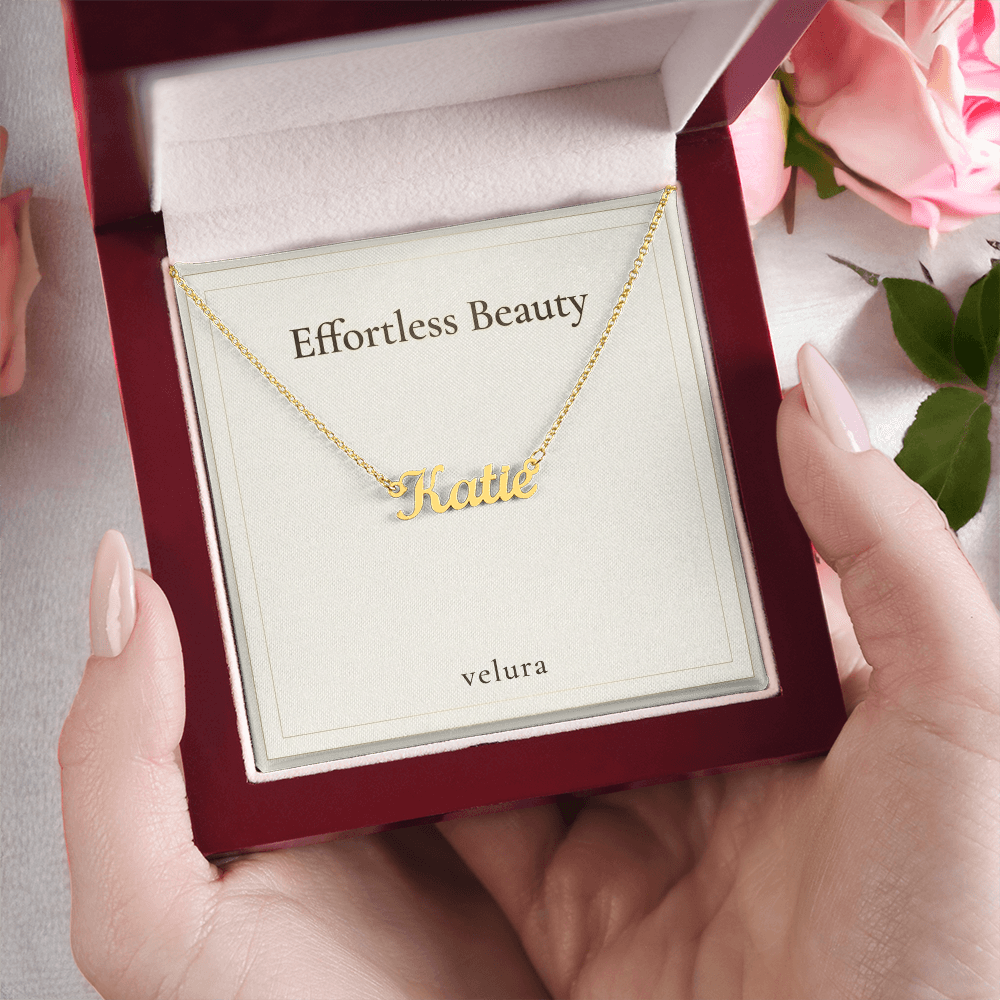 The Signature Nameplate Necklace