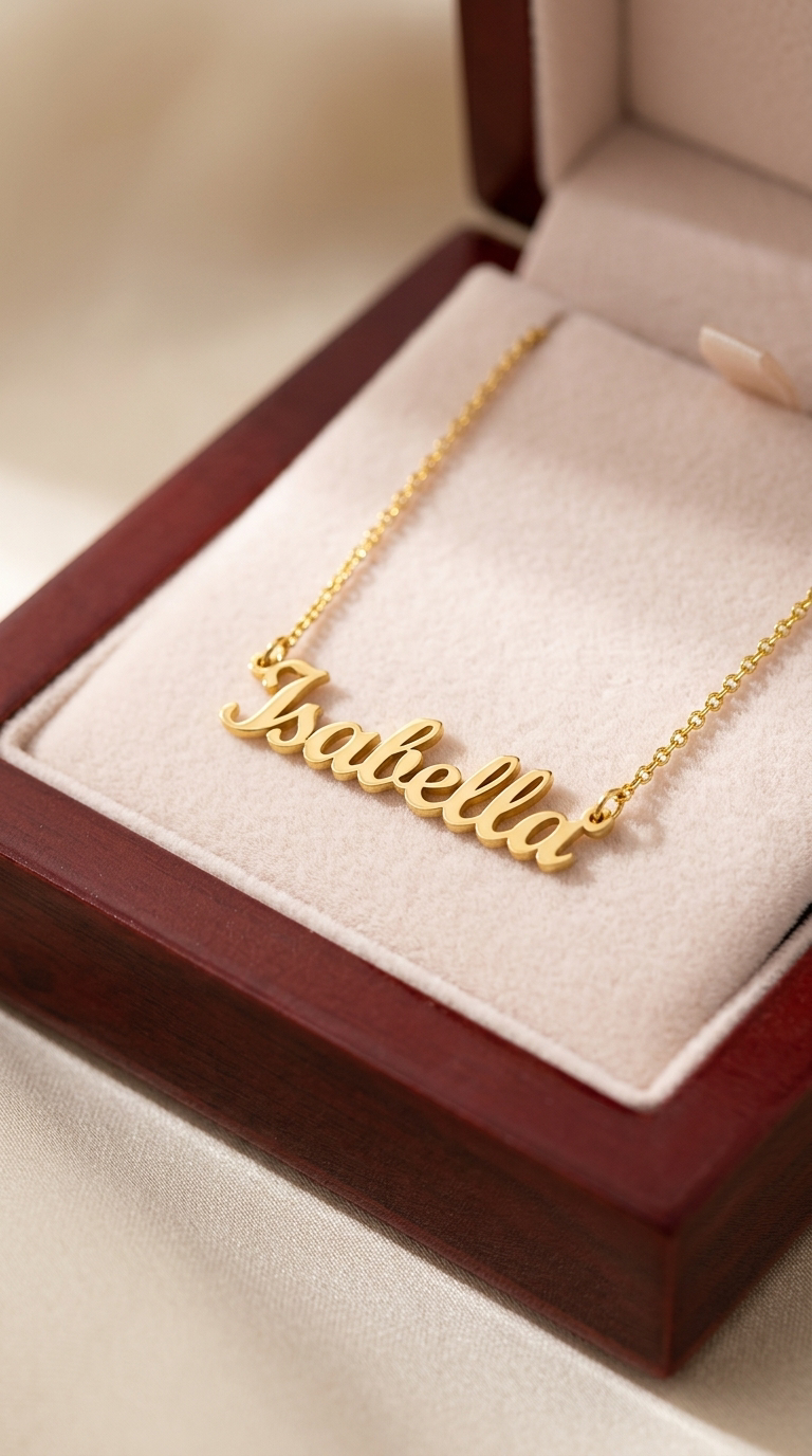 The Signature Nameplate Necklace