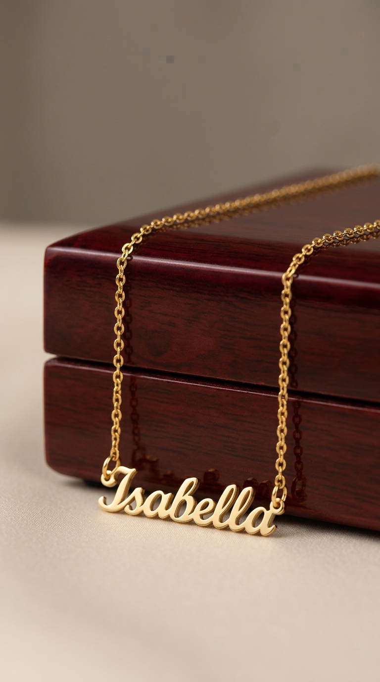 The Signature Nameplate Necklace